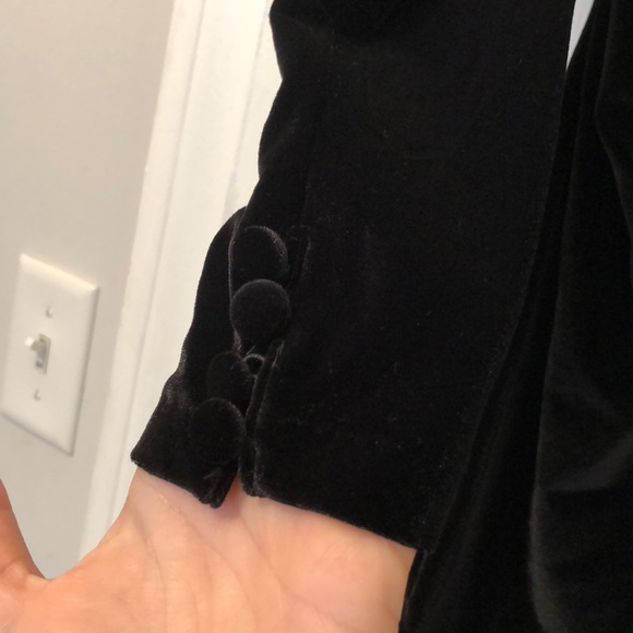 NWT Zara Velvet high neck long sleeve Mini Dress - Picture 12 of 16